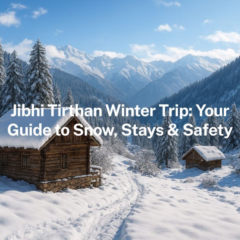 Jibhi Tirthan Valley: 7 Best Winter Riding Secrets-Bonny Bam