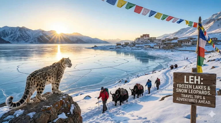 Leh in Winter 2026: Riders' Guide to Ice & Frozen Passes Go