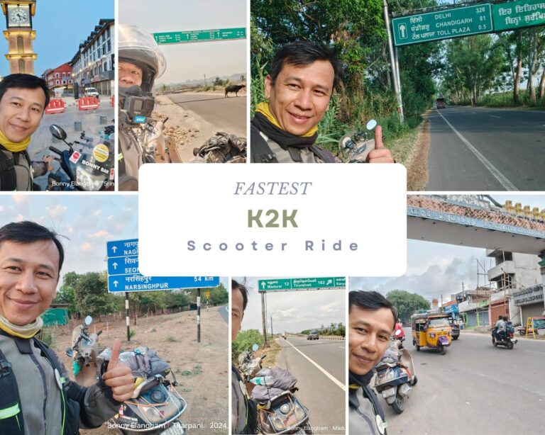 K2K Scooter Ride Record